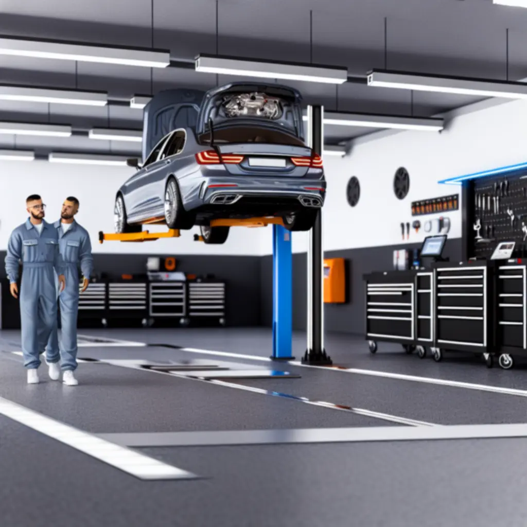 Warsztat konserwacji samochodów