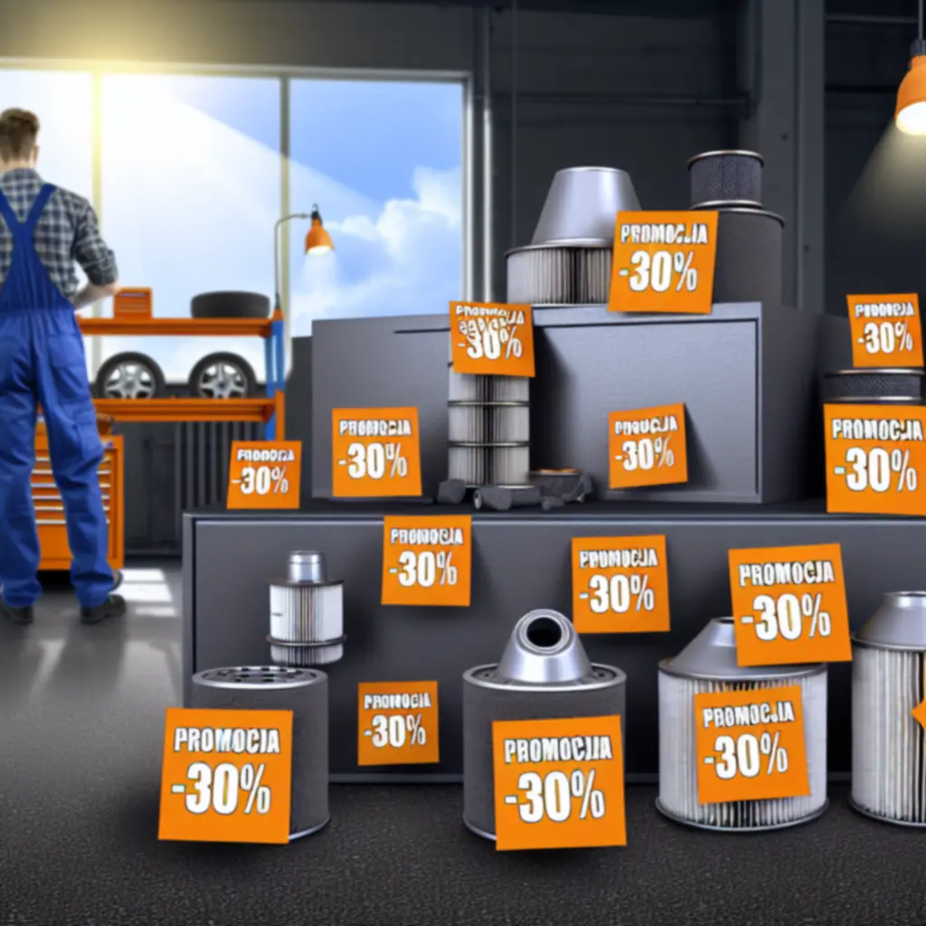 Promocja części w warsztacie